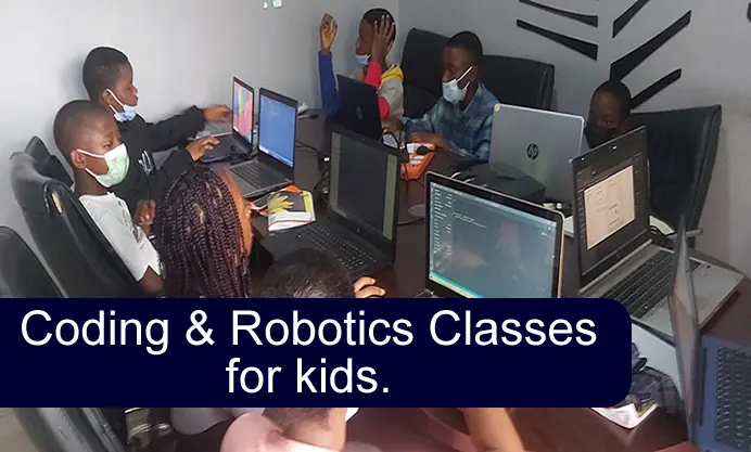 Coding for Kids & Robotics Classes for kids in Abuja Nigeria.