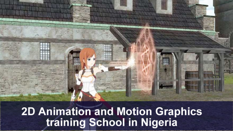 Best 2D Animation and Motion Graphics training School in Nigeria